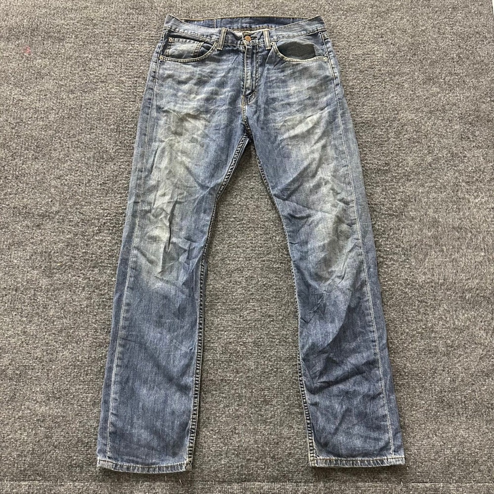 Levi's Jeans Mens Size 31x31 Blue 501 Straight Leg Cotton Denim Classic Fit